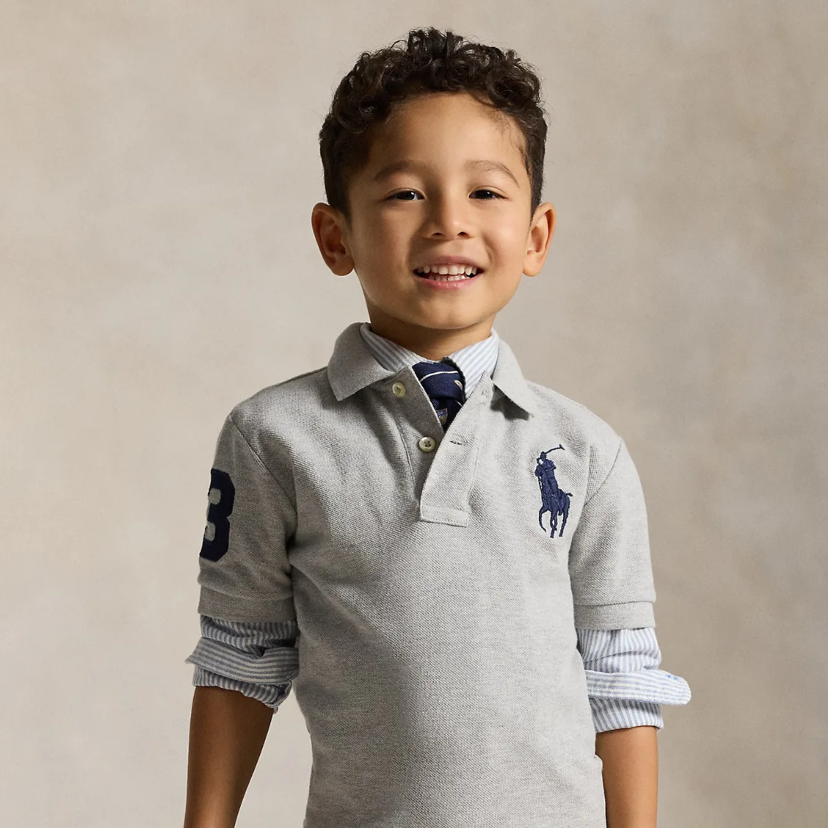 Big Pony Cotton Mesh Polo Shirt by Ralph Lauren
