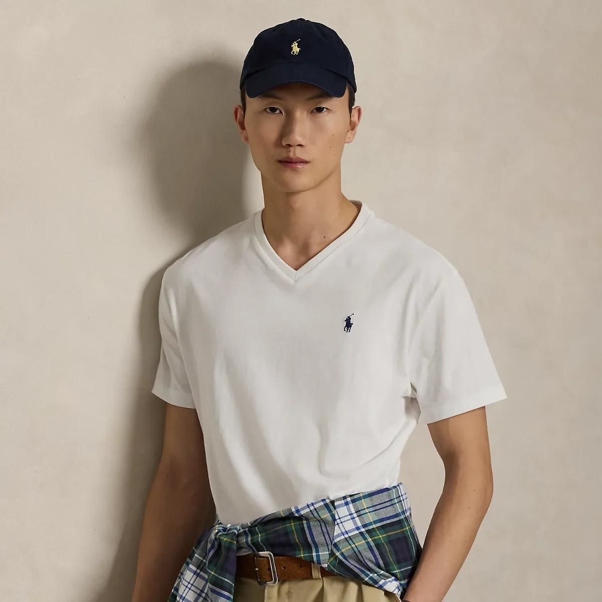 Classic Fit Jersey V-Neck T-Shirt by Ralph Lauren