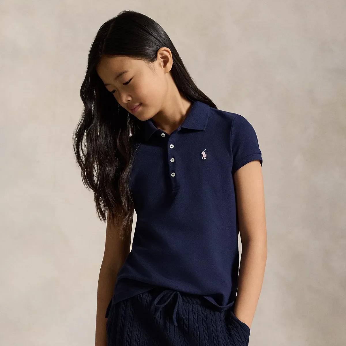Stretch Mesh Polo Shirt by Ralph Lauren
