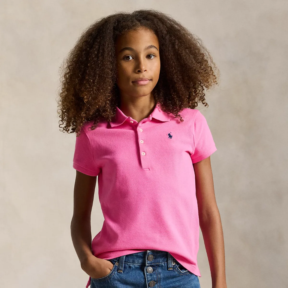 Stretch Mesh Polo Shirt by Ralph Lauren