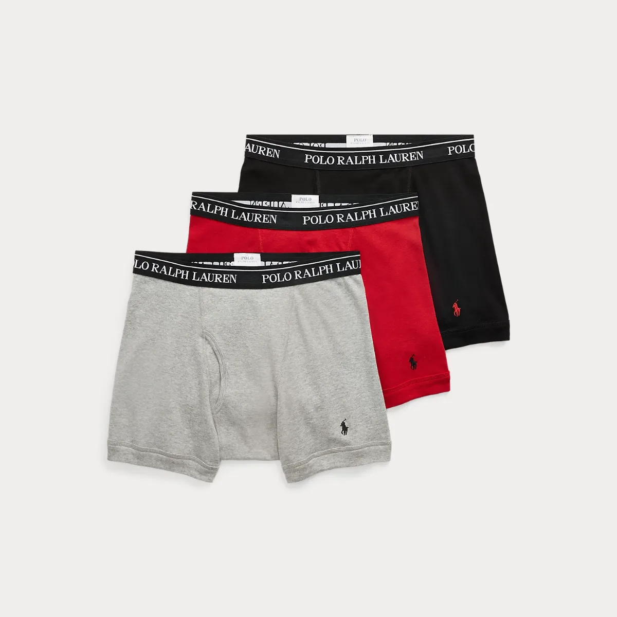 Cotton Wicking Boxer Brief 3-Pack by Ralph Lauren