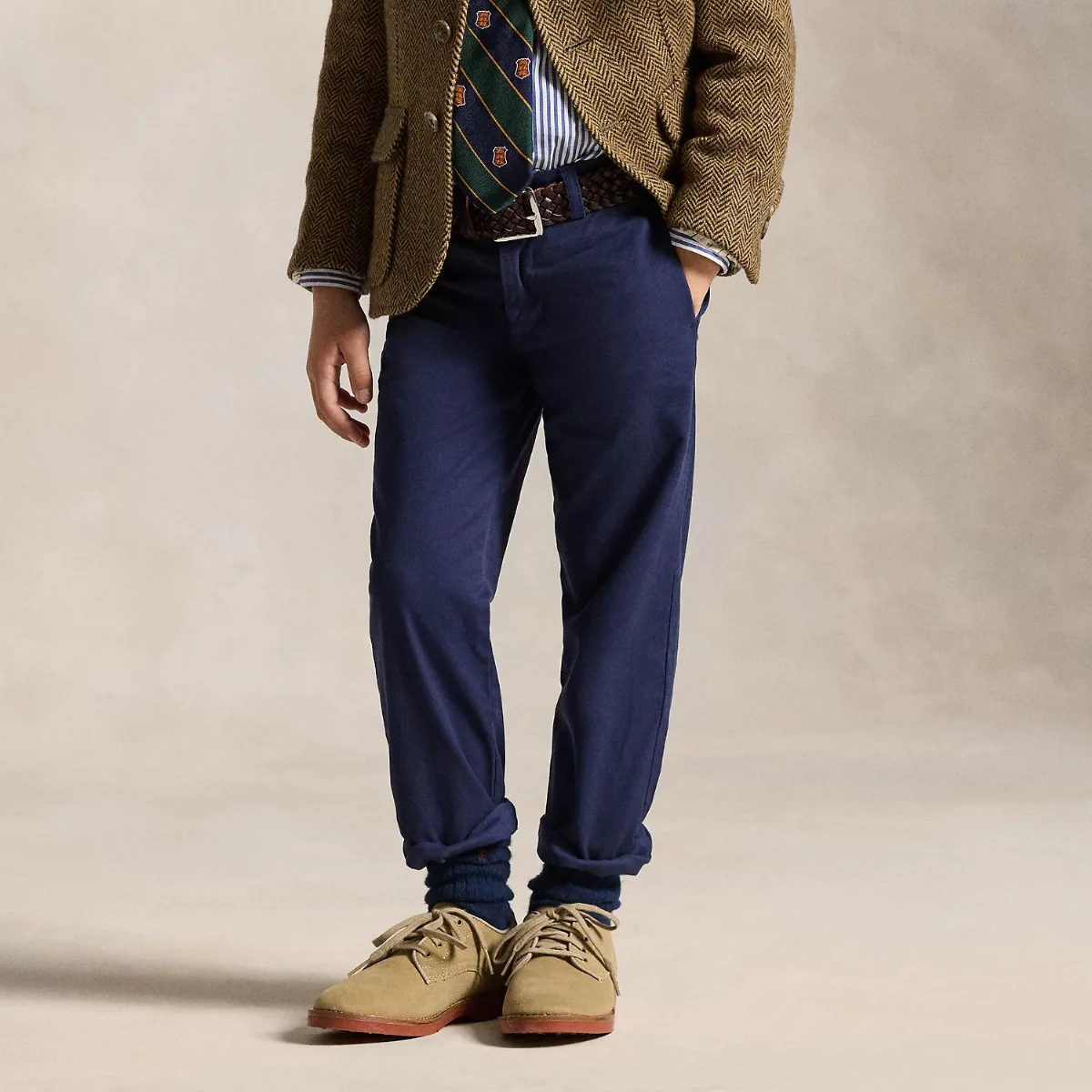 Straight Fit Flex Abrasion Twill Pant by Ralph Lauren