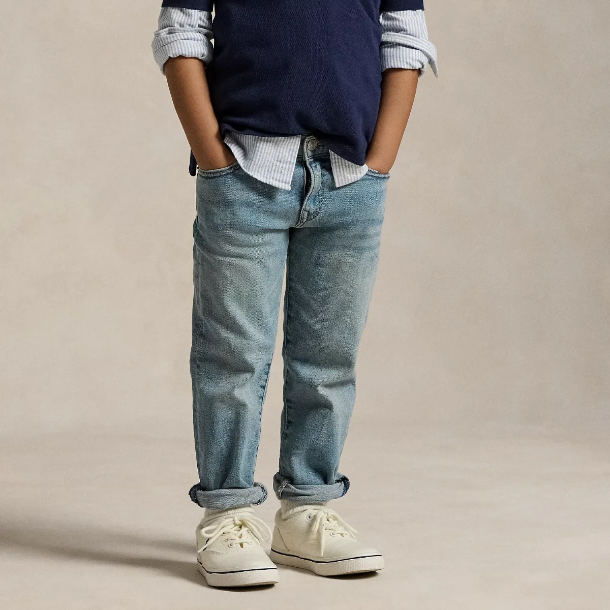 Hampton Straight Stretch Jean by Ralph Lauren