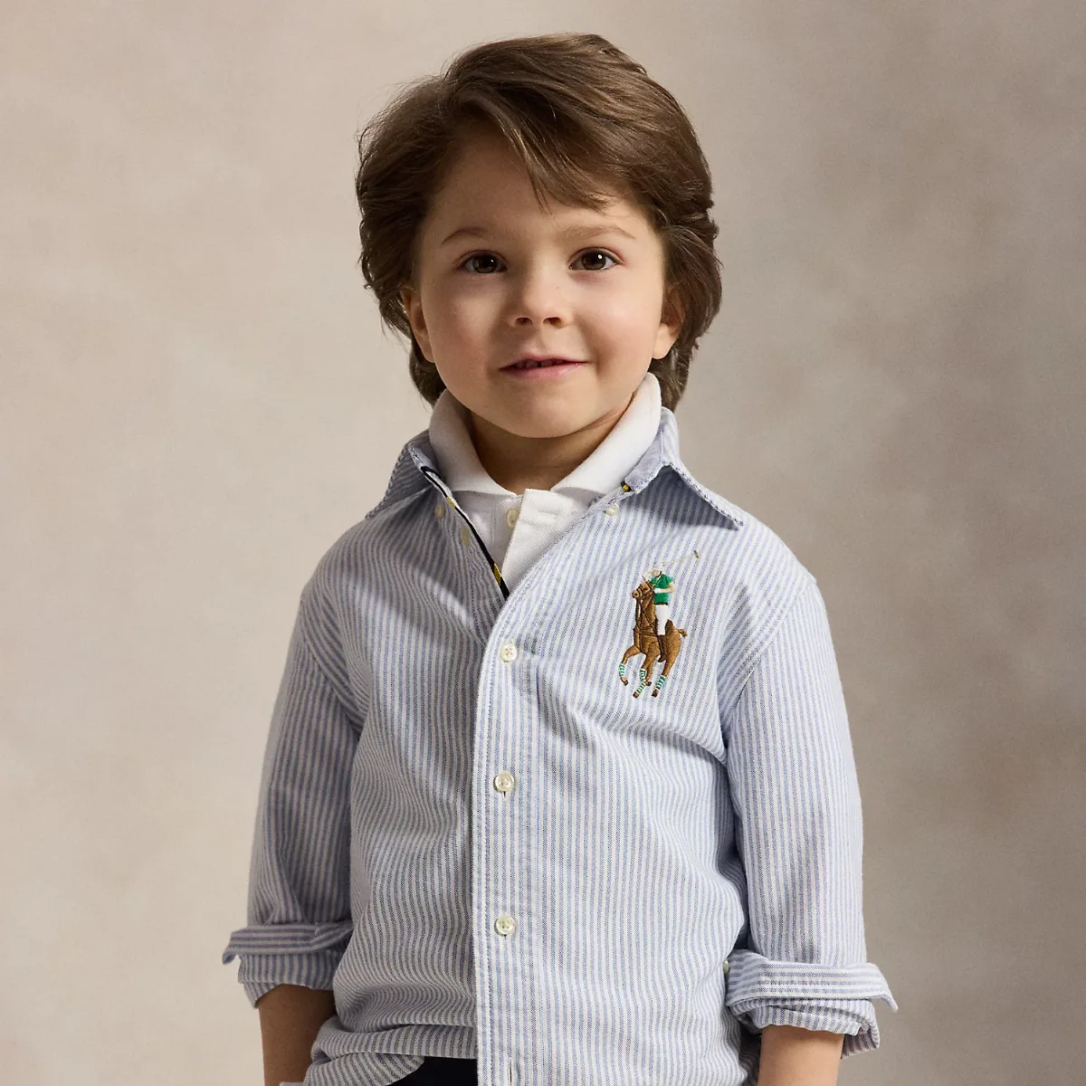 Big Pony Striped Oxford Shirt by Ralph Lauren