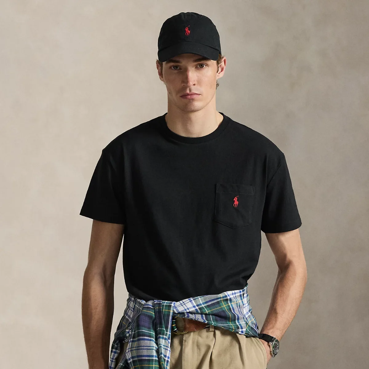 Classic Fit Jersey Pocket T-Shirt by Ralph Lauren