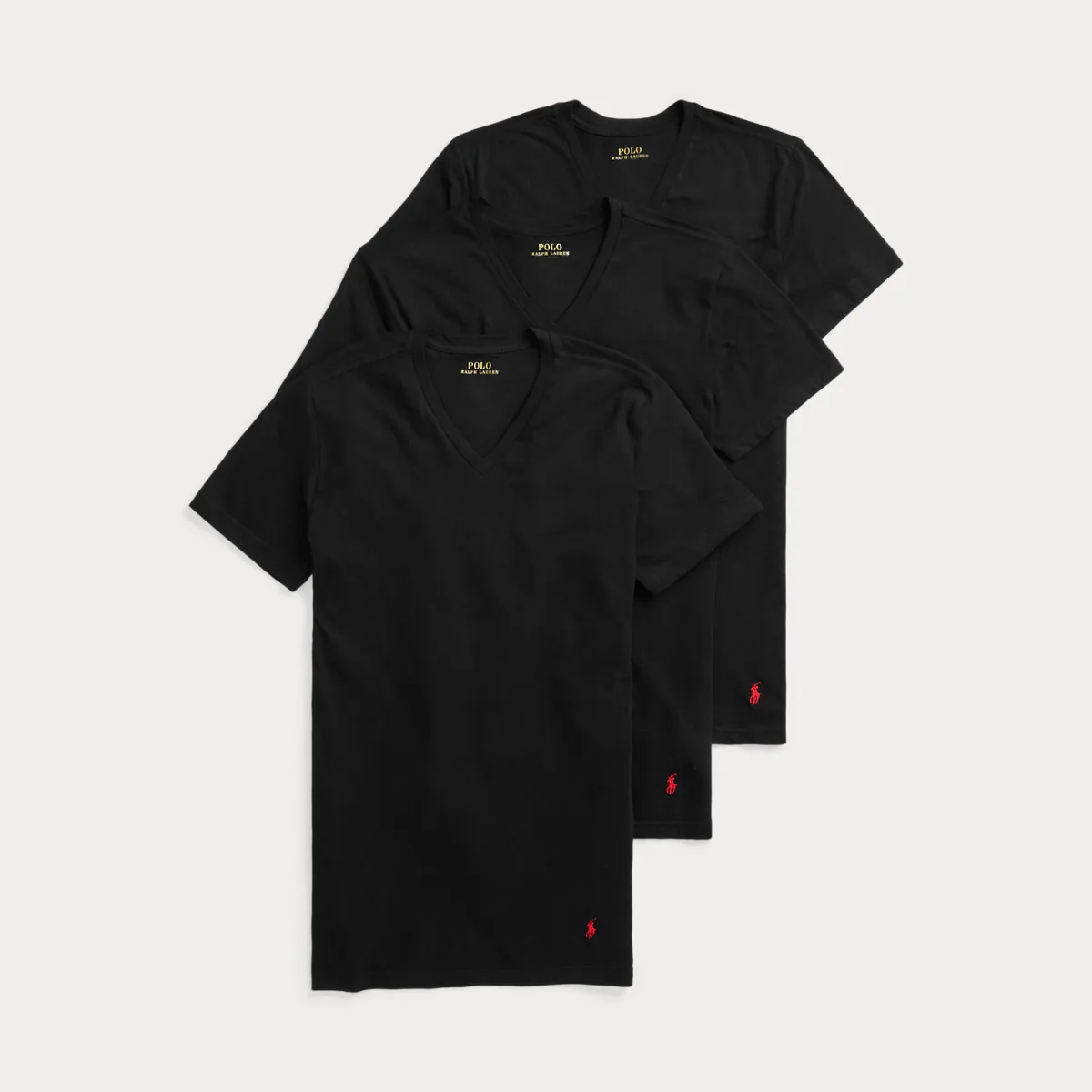 Slim Fit Wicking V-Neck 3-Pack by Ralph Lauren