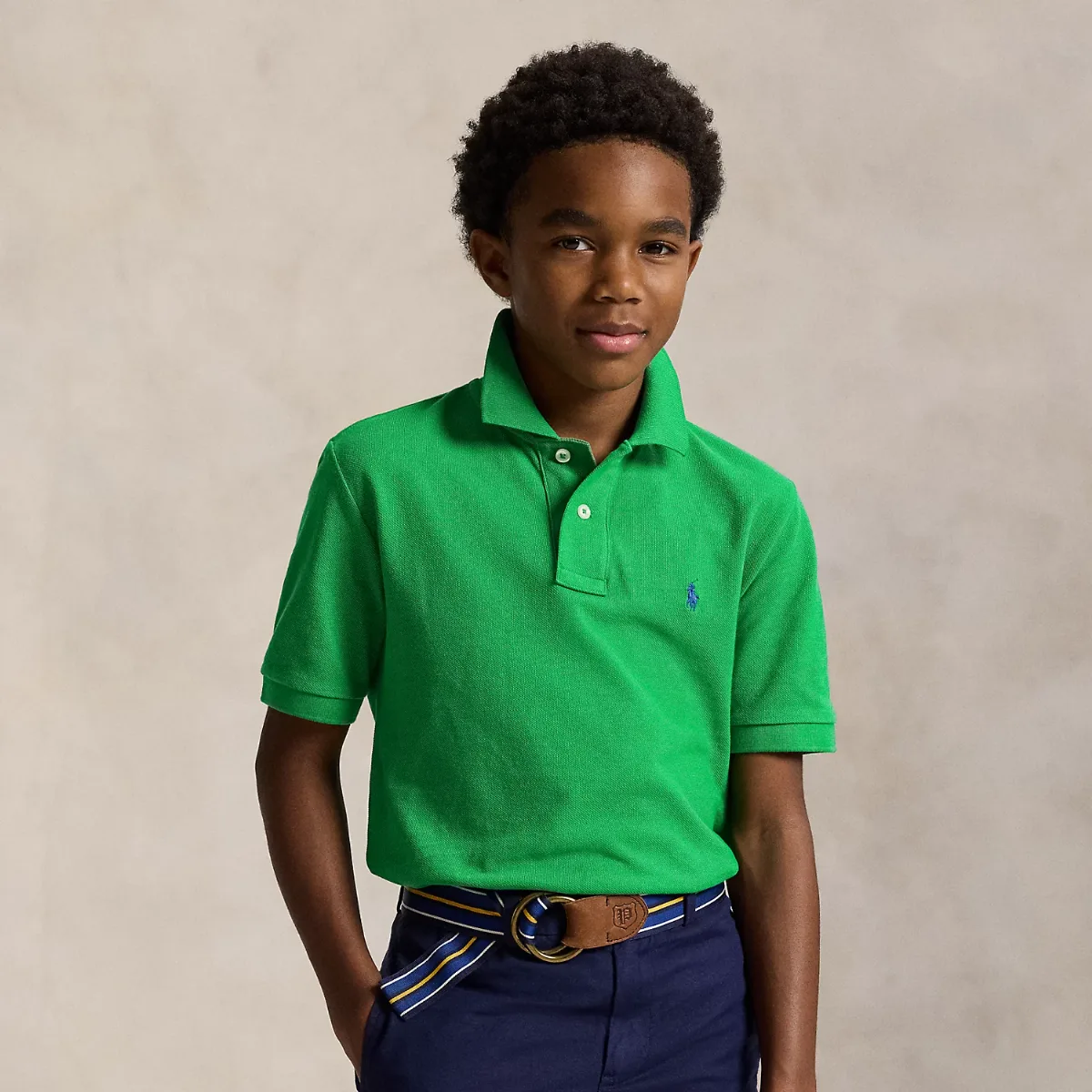 The Iconic Mesh Polo Shirt by Ralph Lauren