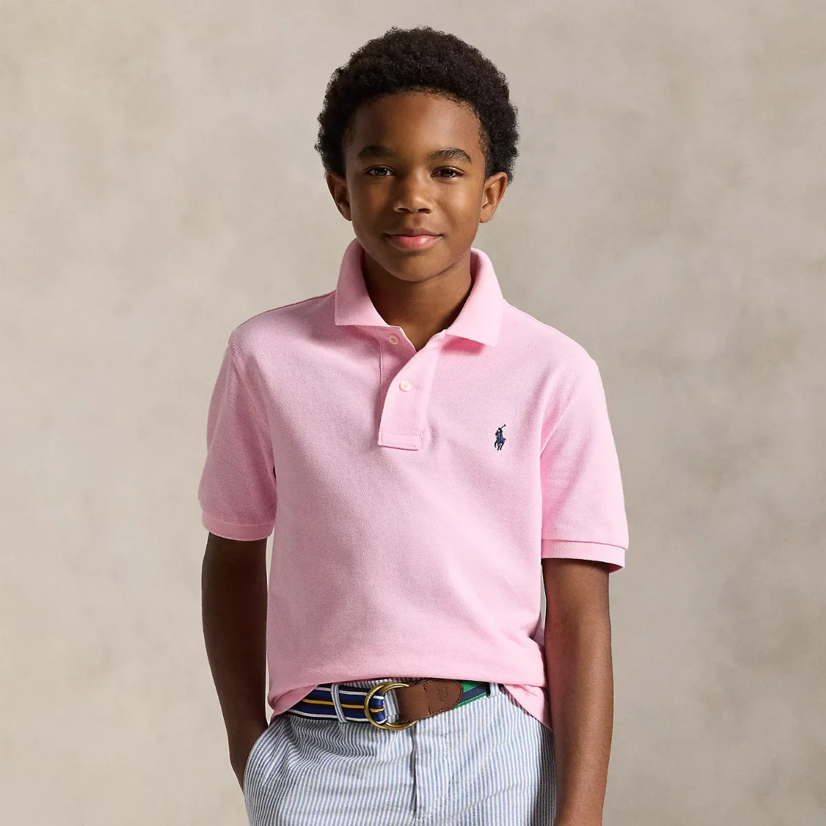 The Iconic Mesh Polo Shirt by Ralph Lauren