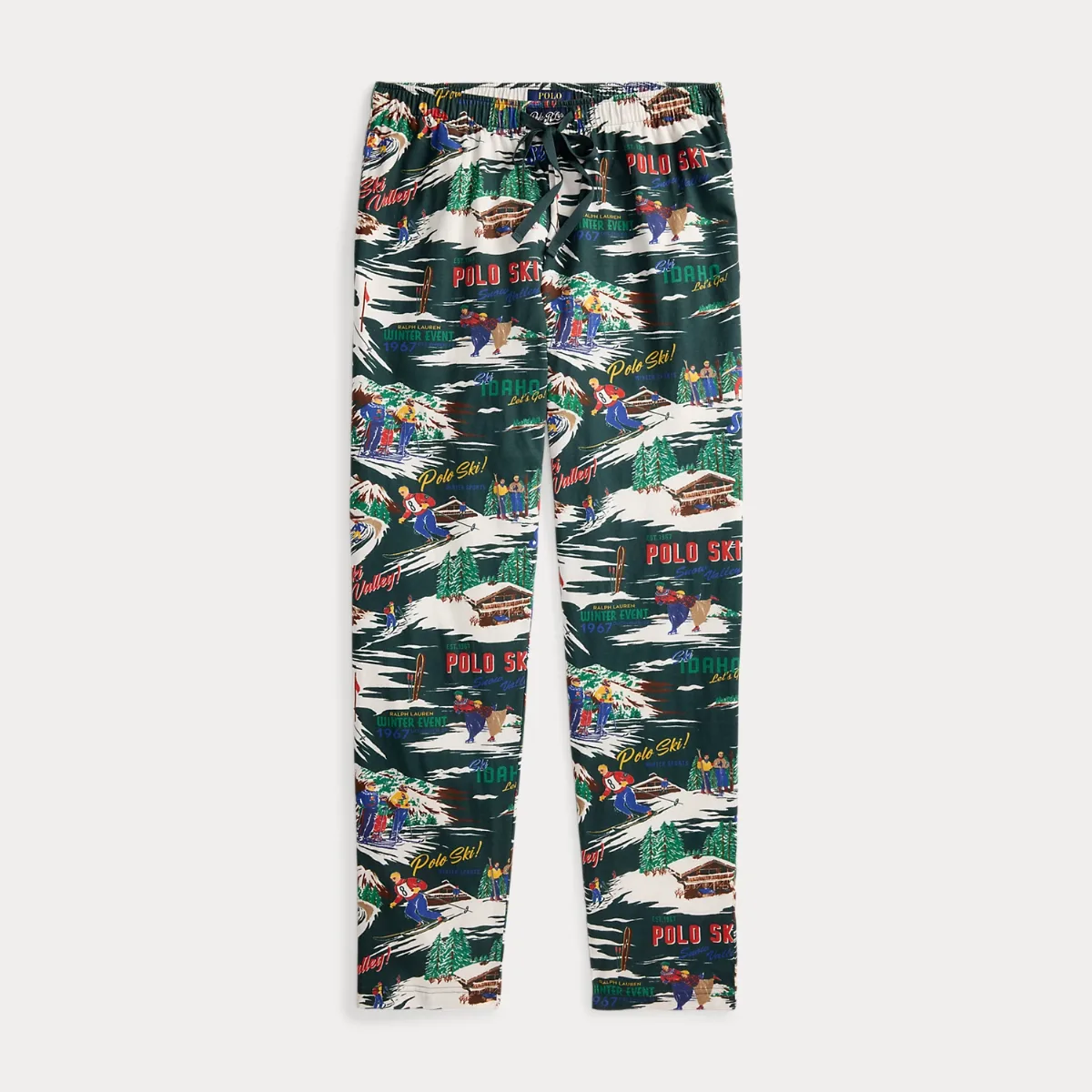Print Jersey Pajama Pant by Ralph Lauren