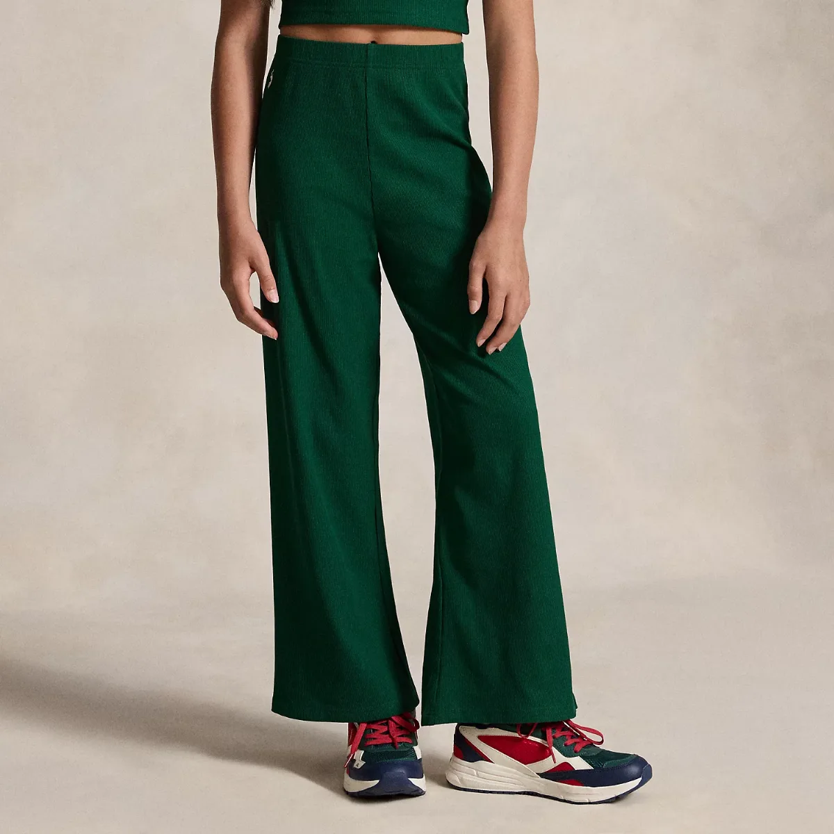 Ribbed Wide-Leg Pant by Ralph Lauren