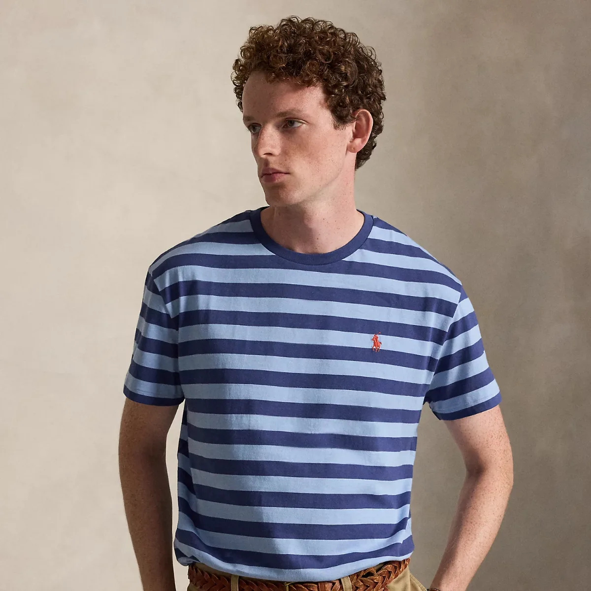 Classic Fit Striped Jersey T-Shirt by Ralph Lauren