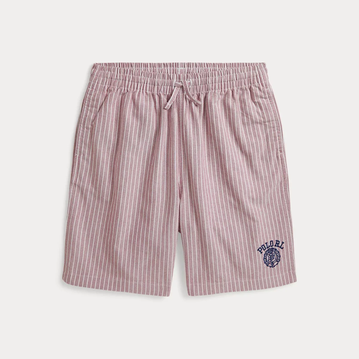 Big Fit Striped Cotton Oxford Short by Ralph Lauren