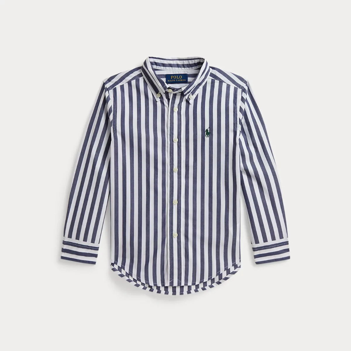 Striped Cotton Poplin Shirt by Ralph Lauren