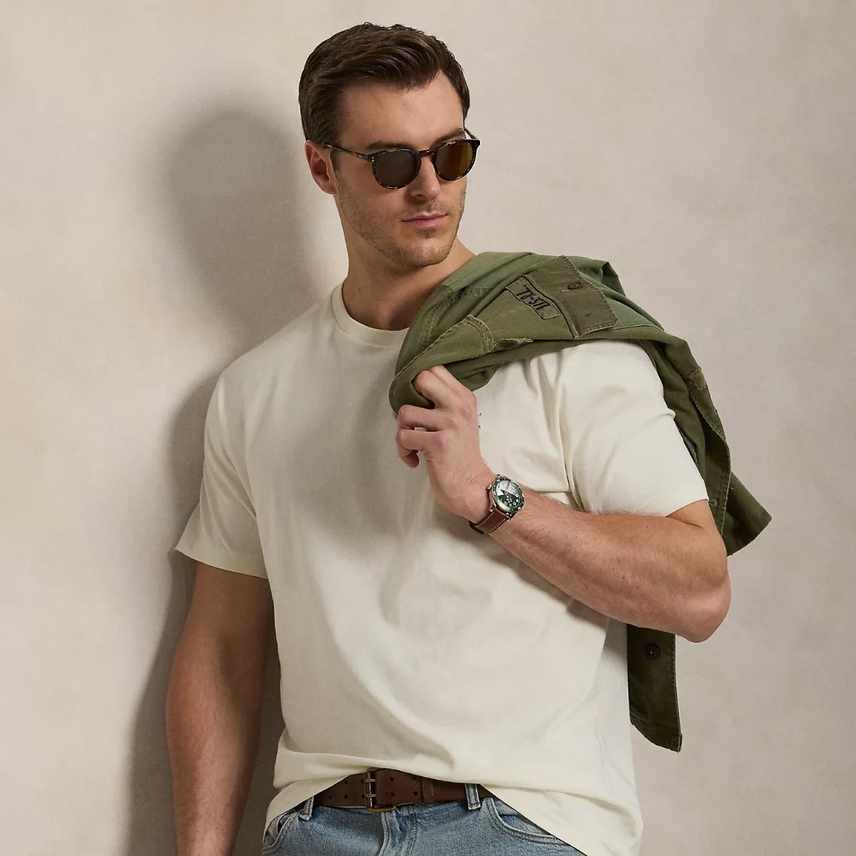 Jersey Crewneck T-Shirt by Ralph Lauren