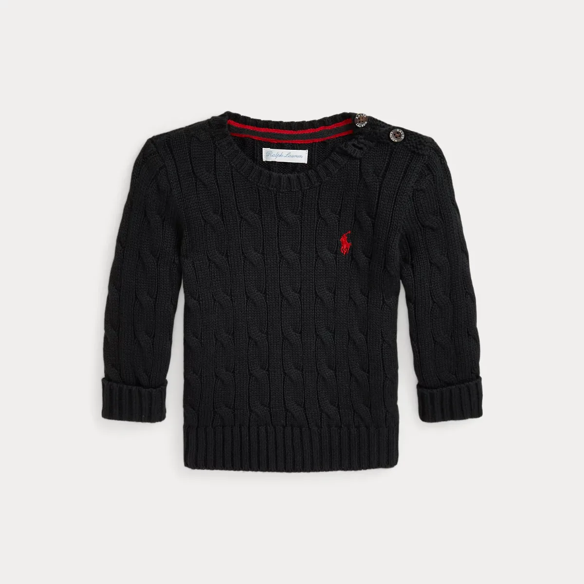 Cable-Knit Cotton Sweater by Ralph Lauren