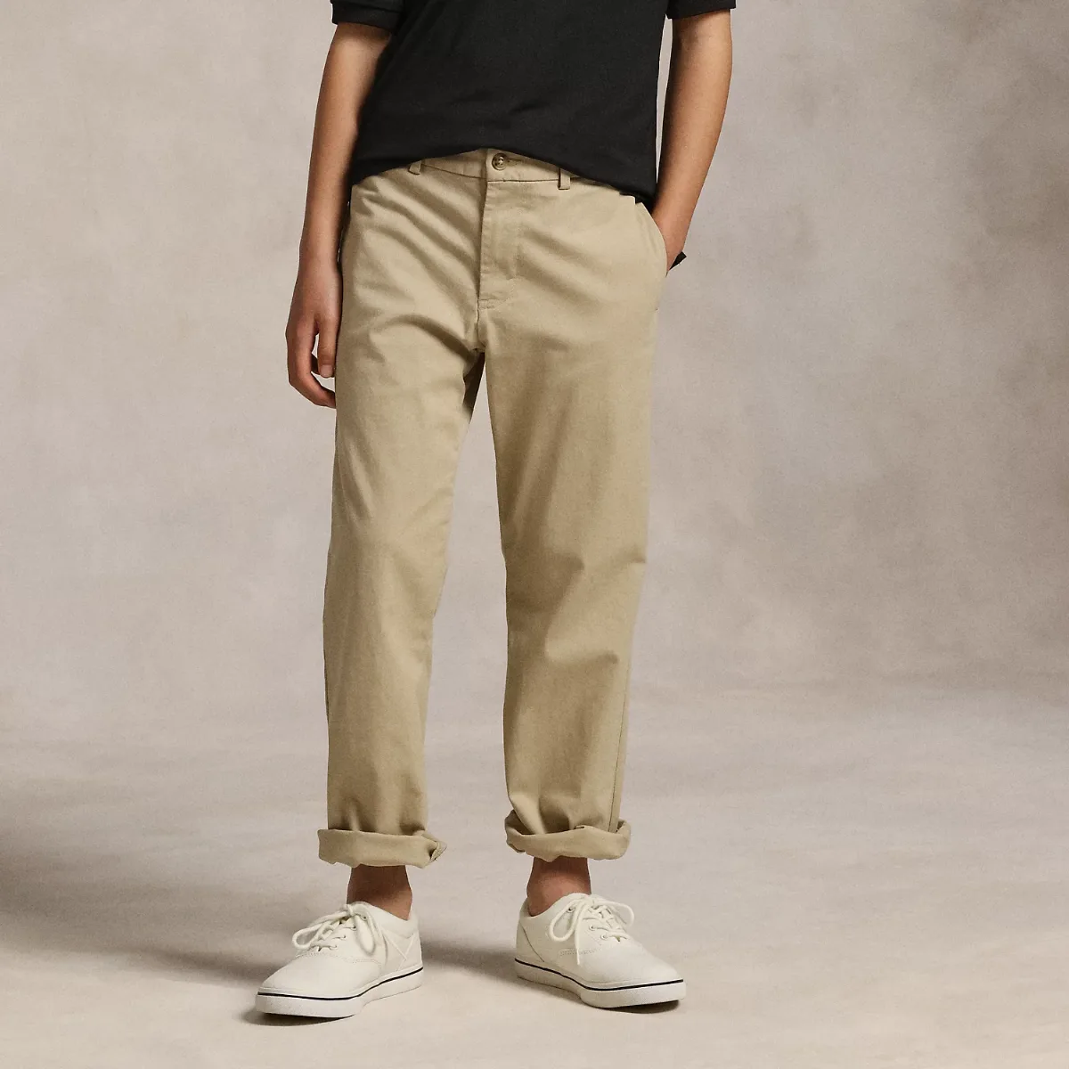 Straight Fit Flex Abrasion Twill Pant by Ralph Lauren