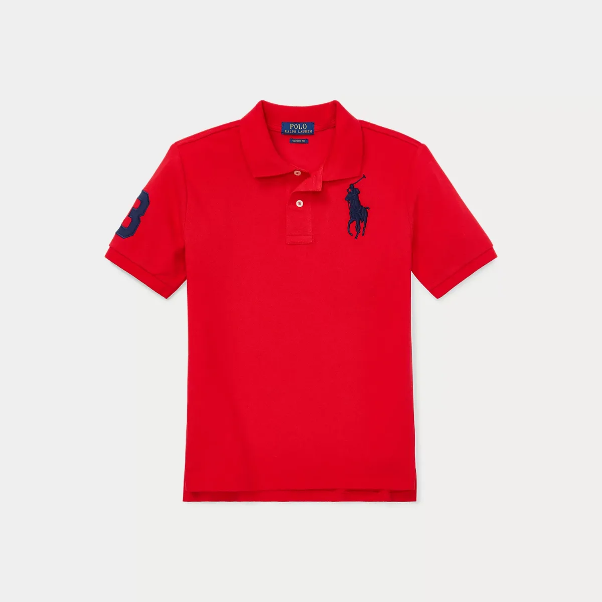 Big Pony Cotton Mesh Polo Shirt by Ralph Lauren