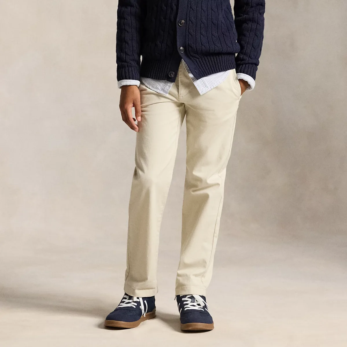 Straight Fit Flex Abrasion Twill Pant by Ralph Lauren