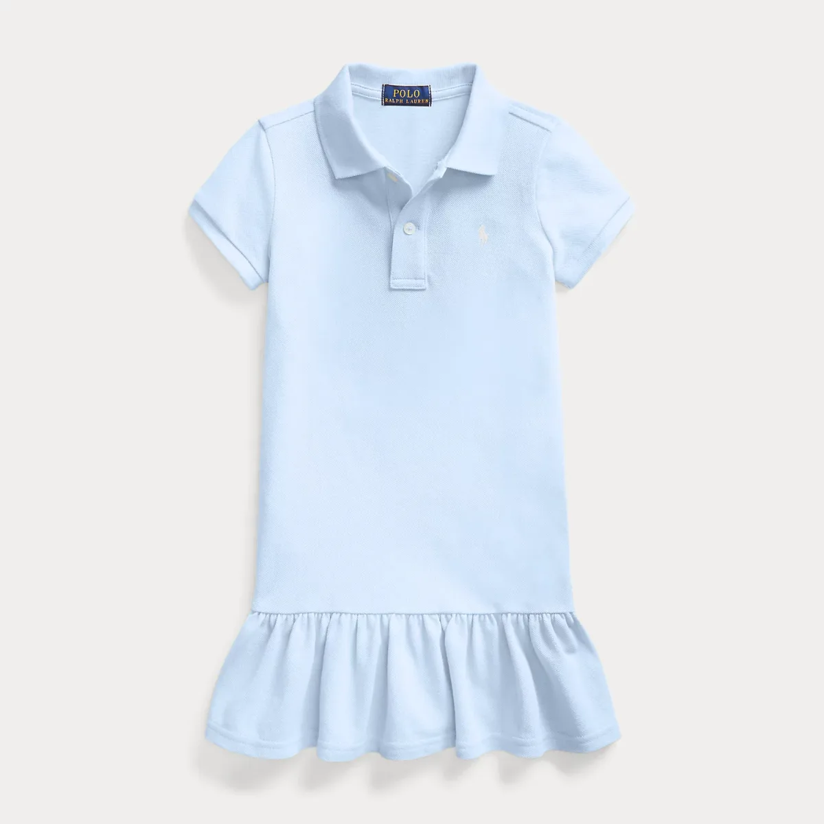 Cotton Mesh Polo Dress by Ralph Lauren