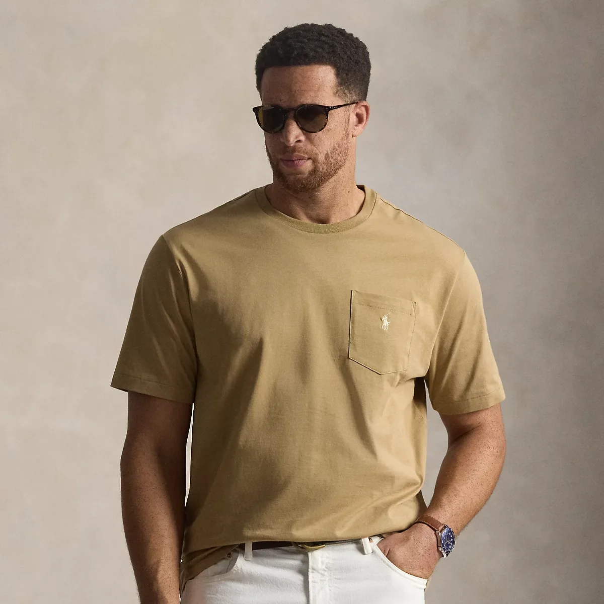 Jersey Pocket T-Shirt by Ralph Lauren