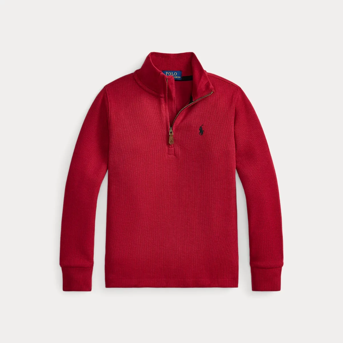 Estate-Rib Quarter-Zip Pullover by Ralph Lauren
