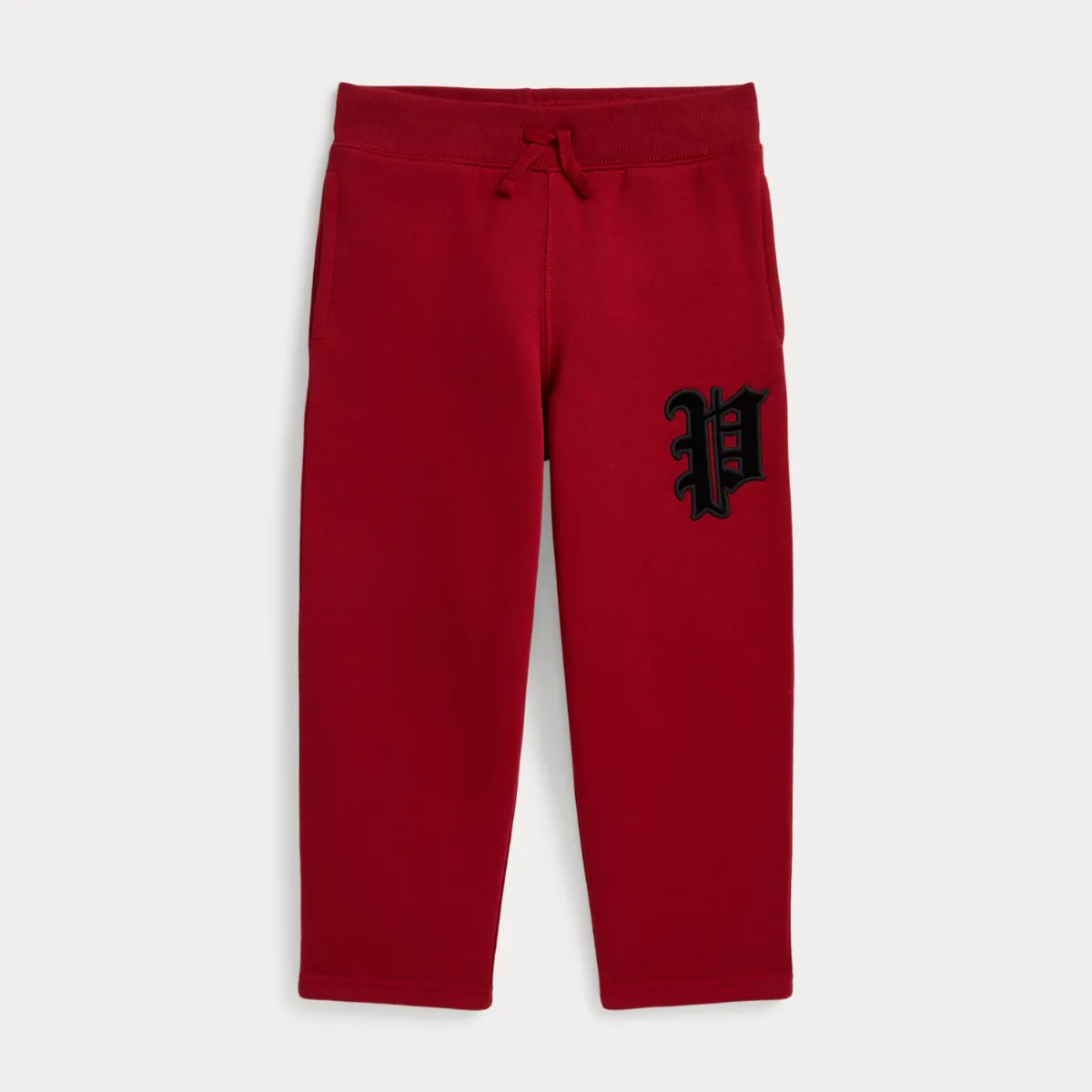 Velvet-Appliqué Wide-Leg Sweatpant by Ralph Lauren