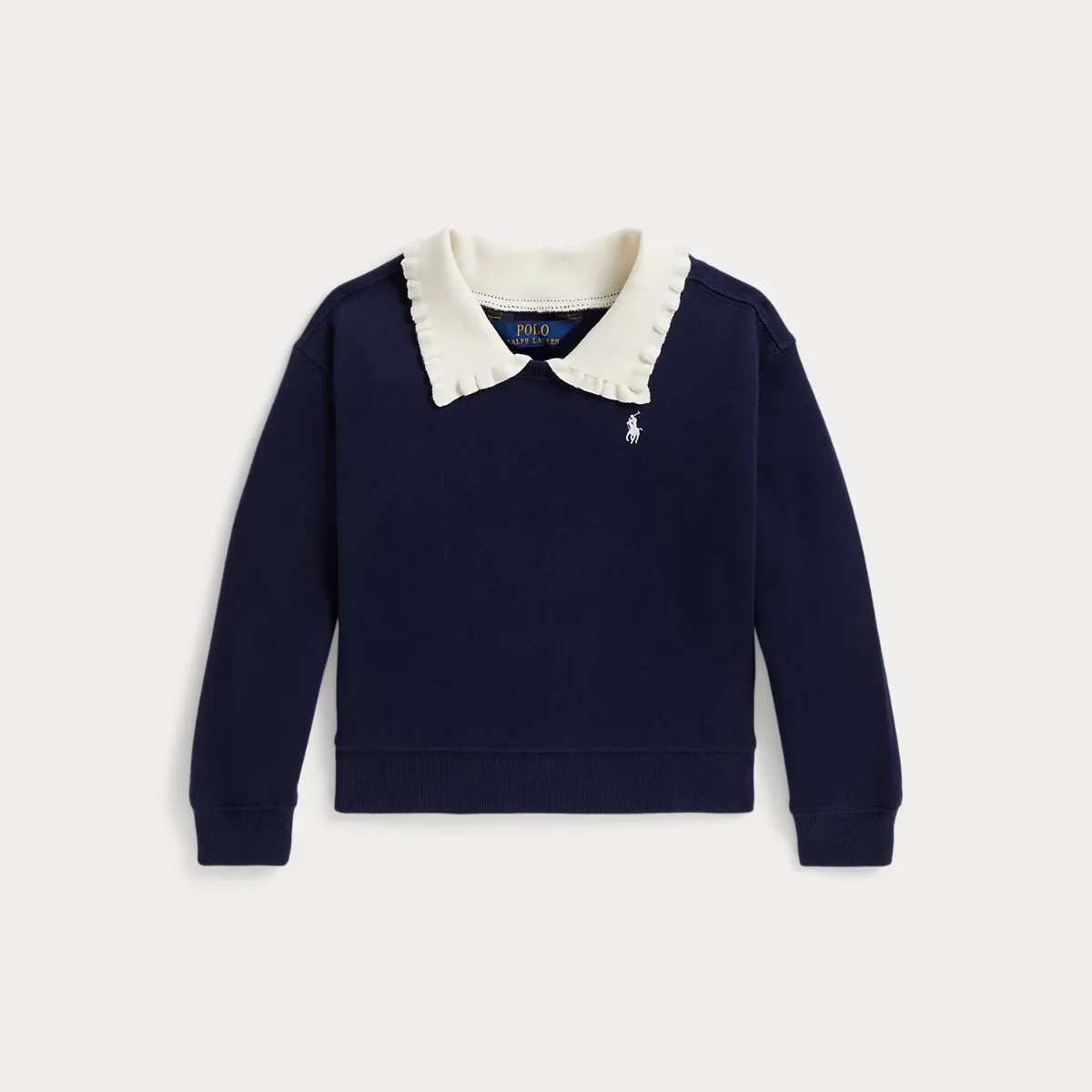 Collared Fleece Sweatshirt by Ralph Lauren