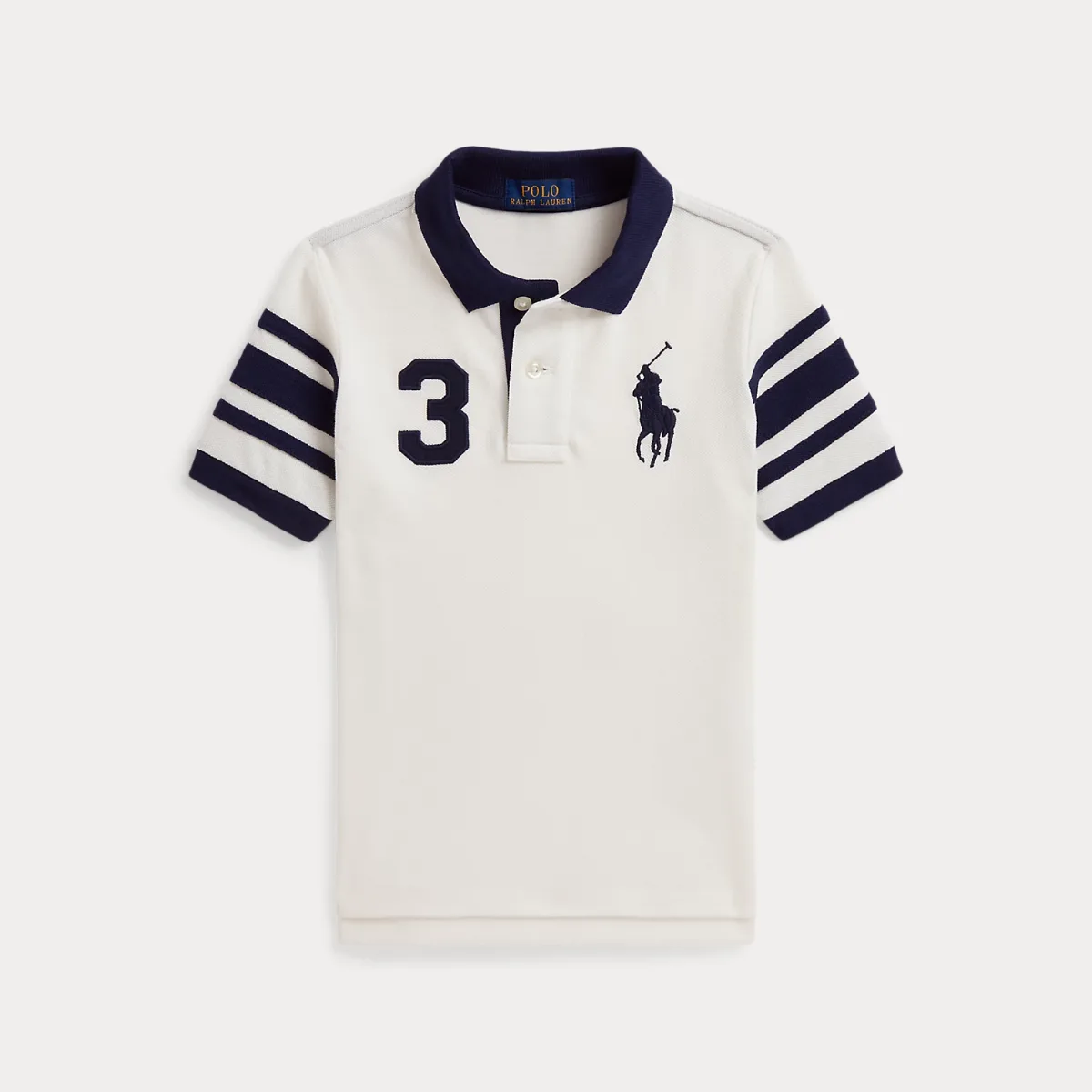 Big Pony Cotton Mesh Polo Shirt by Ralph Lauren