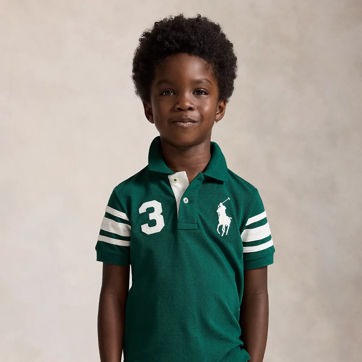 Big Pony Cotton Mesh Polo Shirt by Ralph Lauren