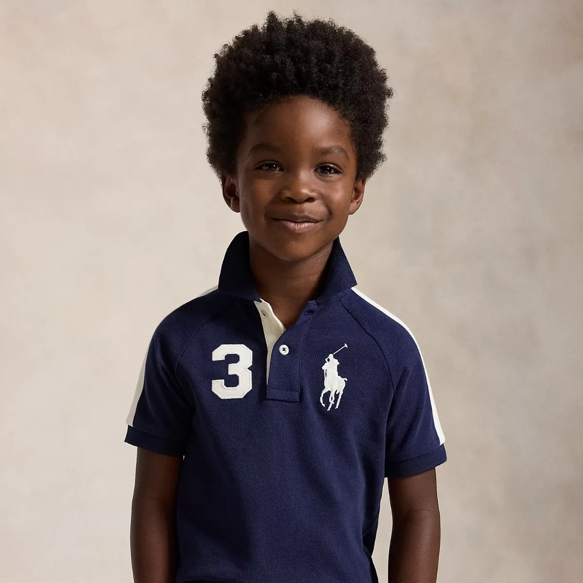 Big Pony Cotton Mesh Polo Shirt by Ralph Lauren