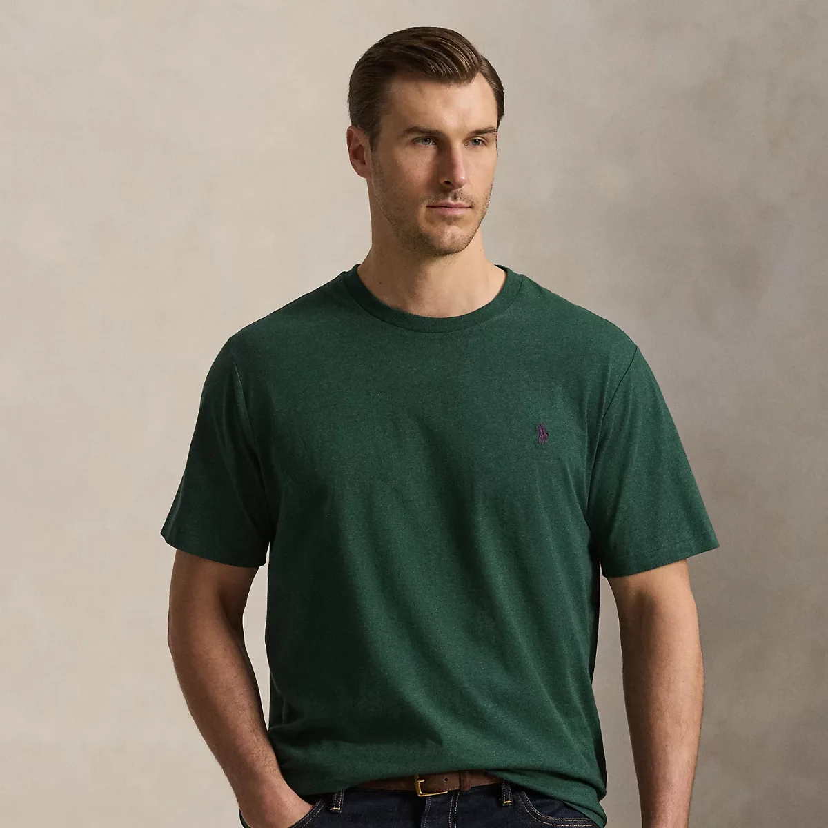 Jersey Crewneck T-Shirt by Ralph Lauren