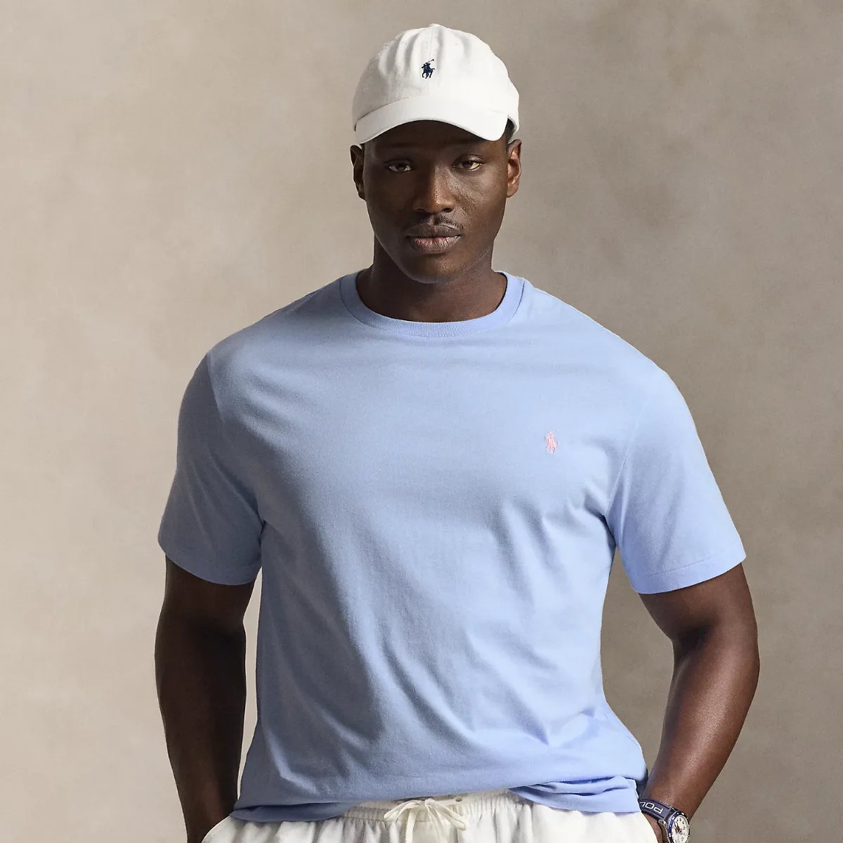 Jersey Crewneck T-Shirt by Ralph Lauren