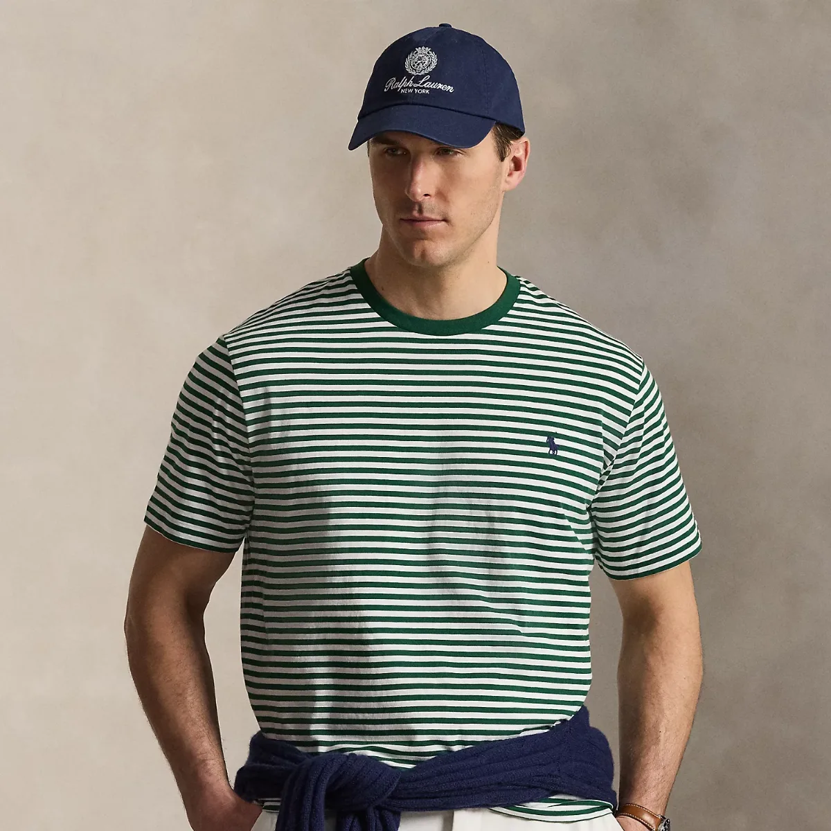 Striped Jersey T-Shirt by Ralph Lauren