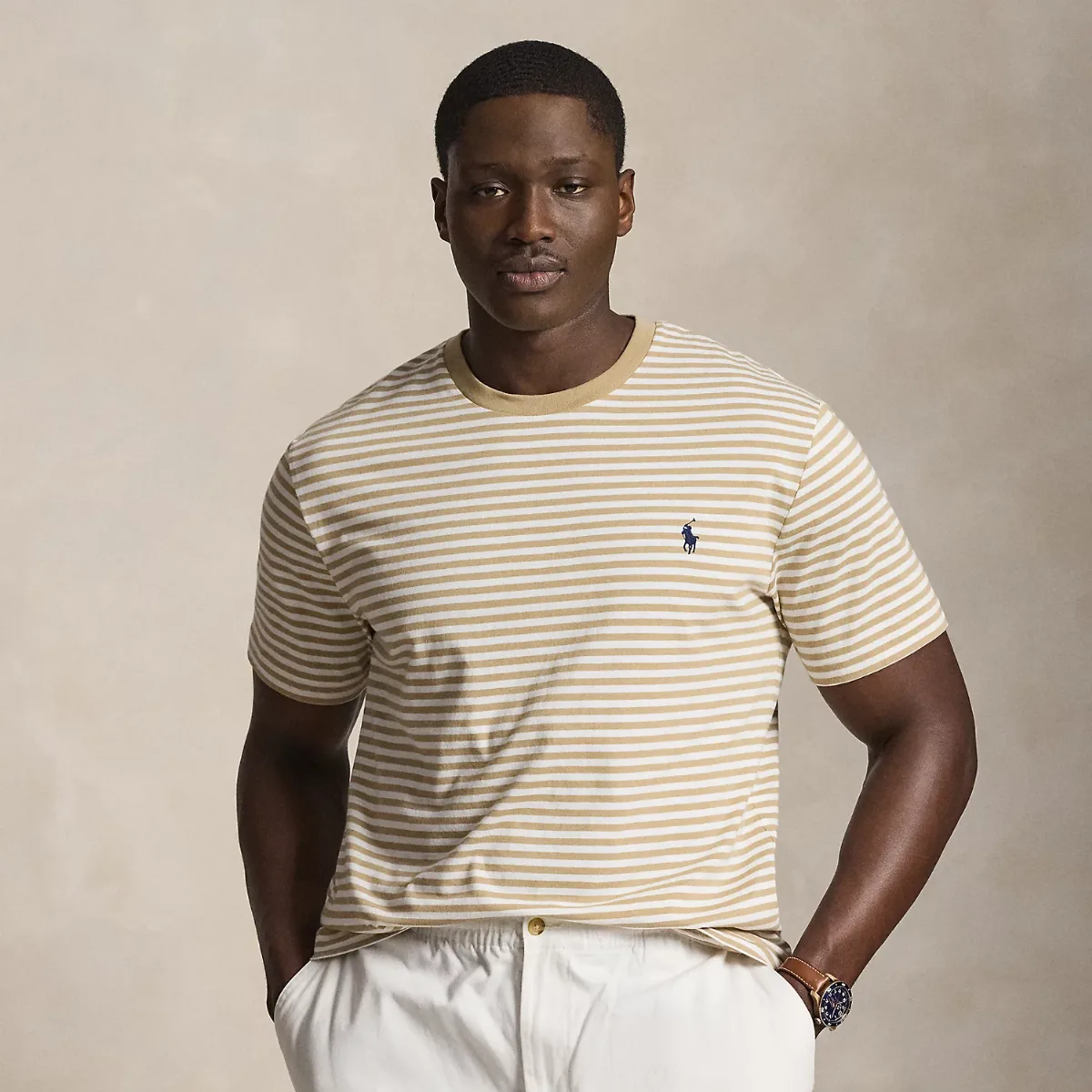 Striped Jersey T-Shirt by Ralph Lauren