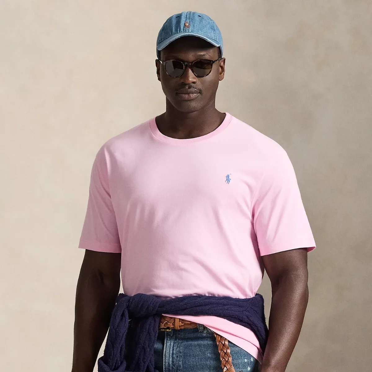 Jersey Crewneck T-Shirt by Ralph Lauren