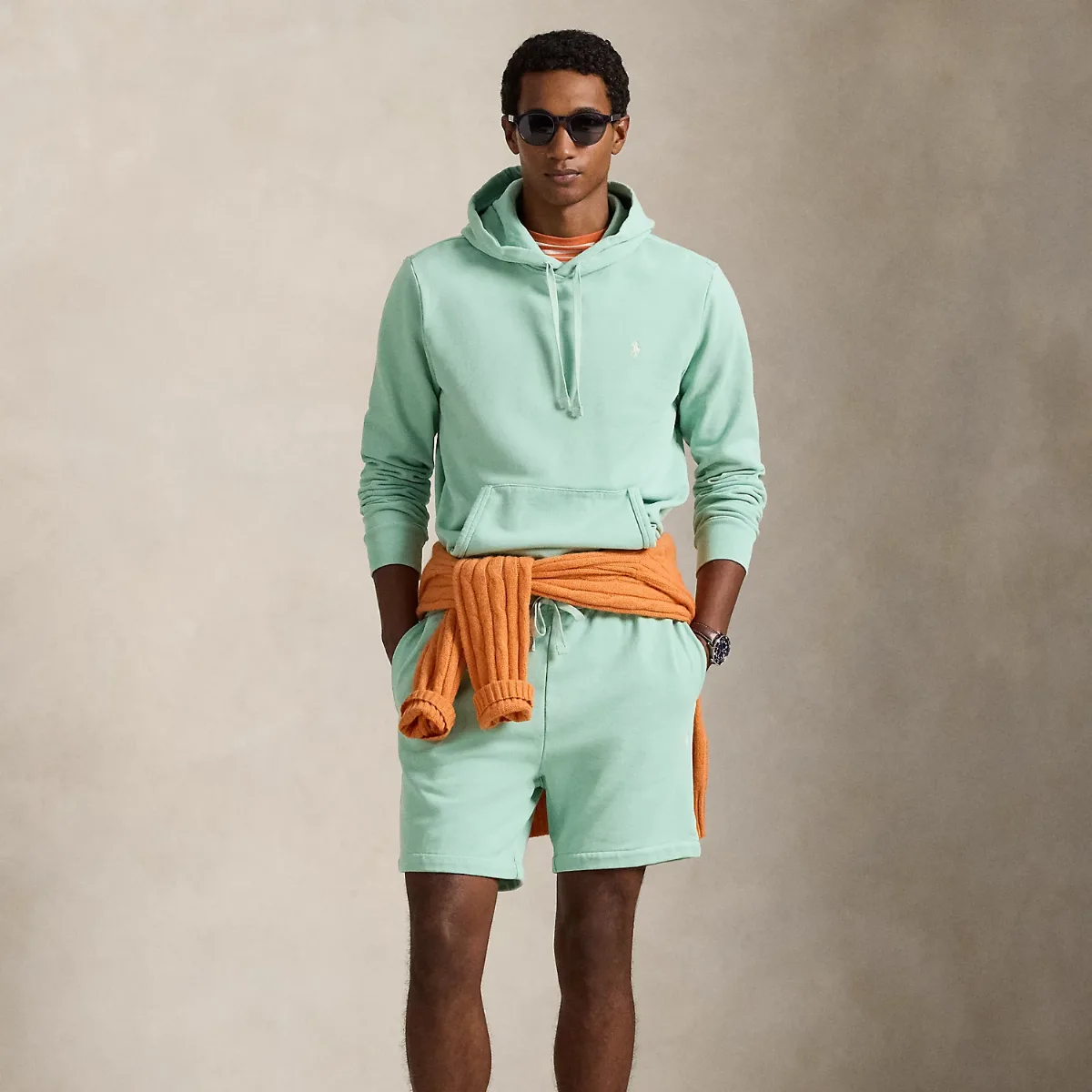 6.5-Inch Loopback Fleece Short by Ralph Lauren