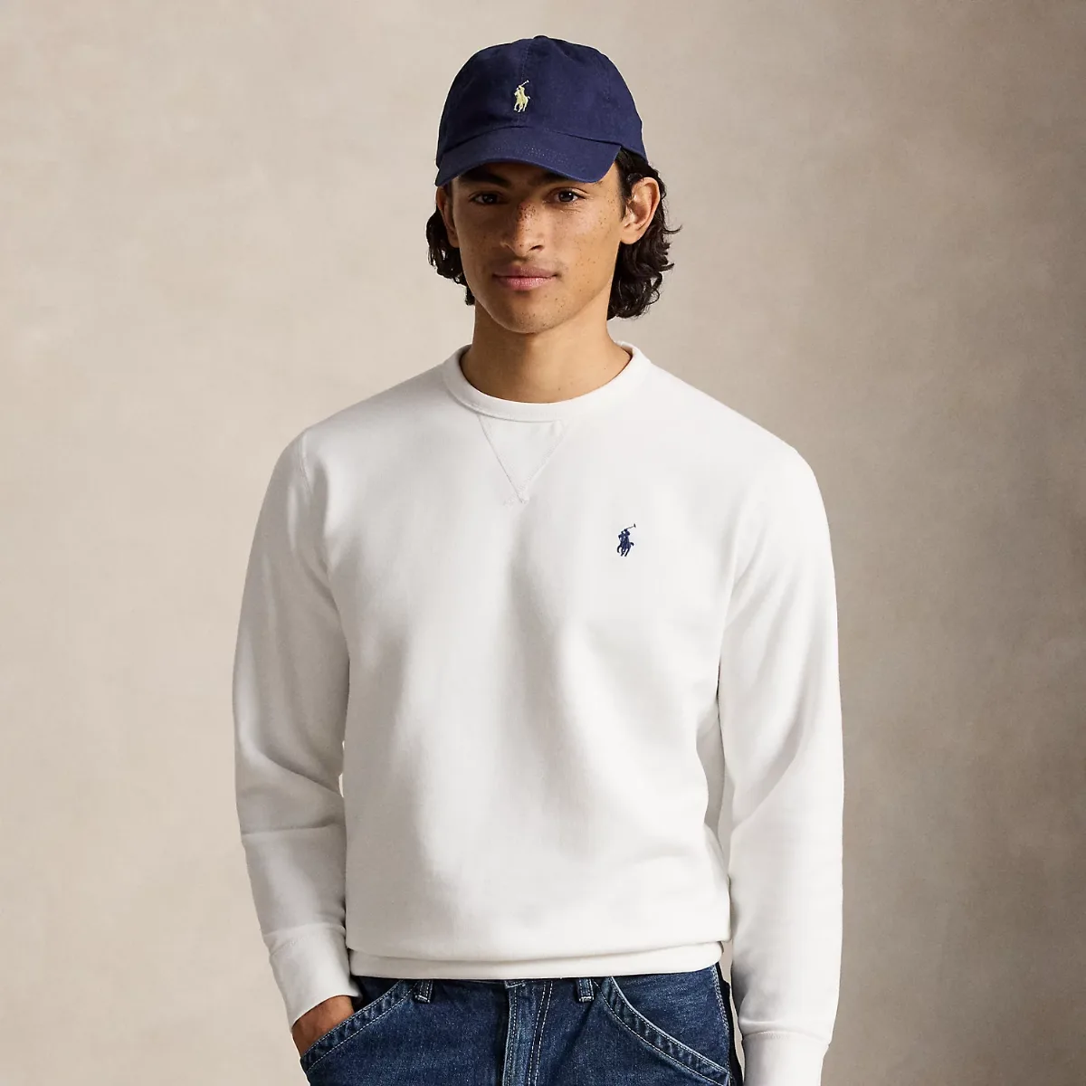 The RL Fleece Sweatshirt by Ralph Lauren