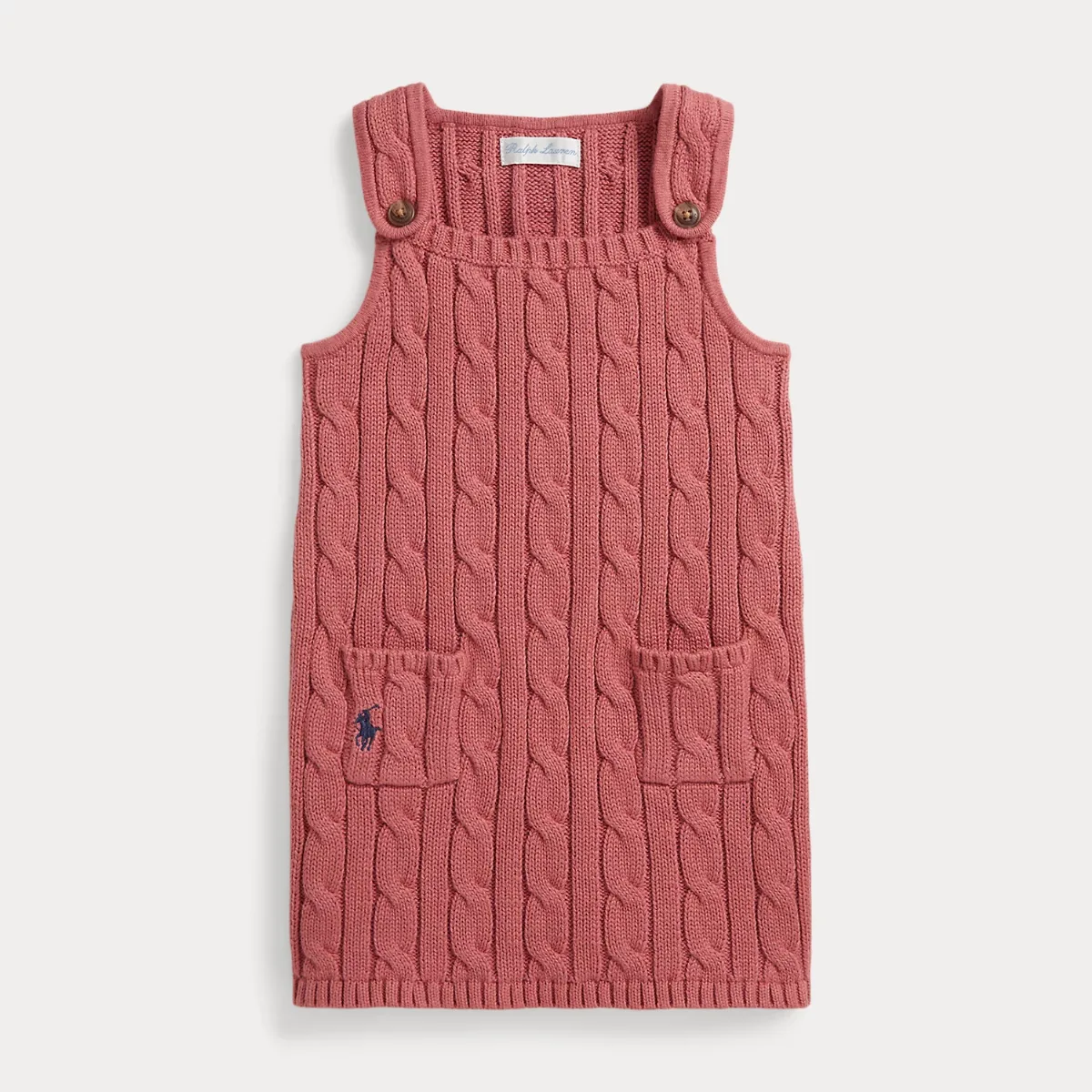 Cable-Knit Cotton Dress by Ralph Lauren