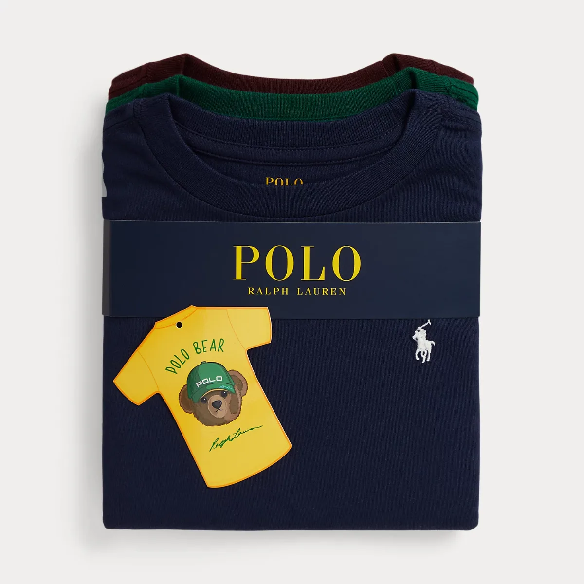 Cotton Jersey Crewneck Tee 3-Pack by Ralph Lauren