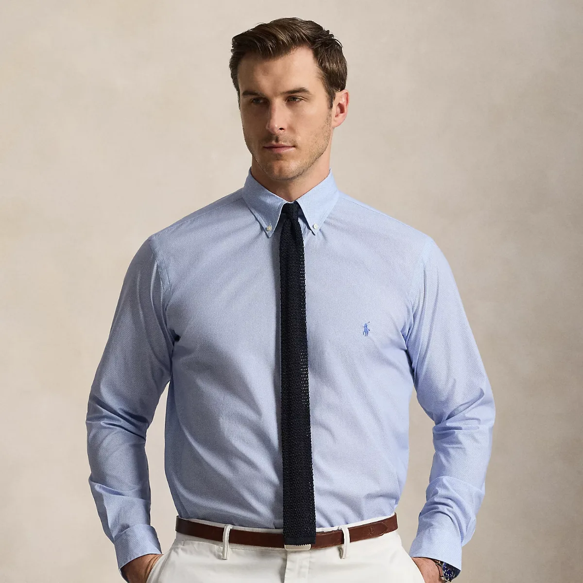 Stretch Poplin Shirt by Ralph Lauren