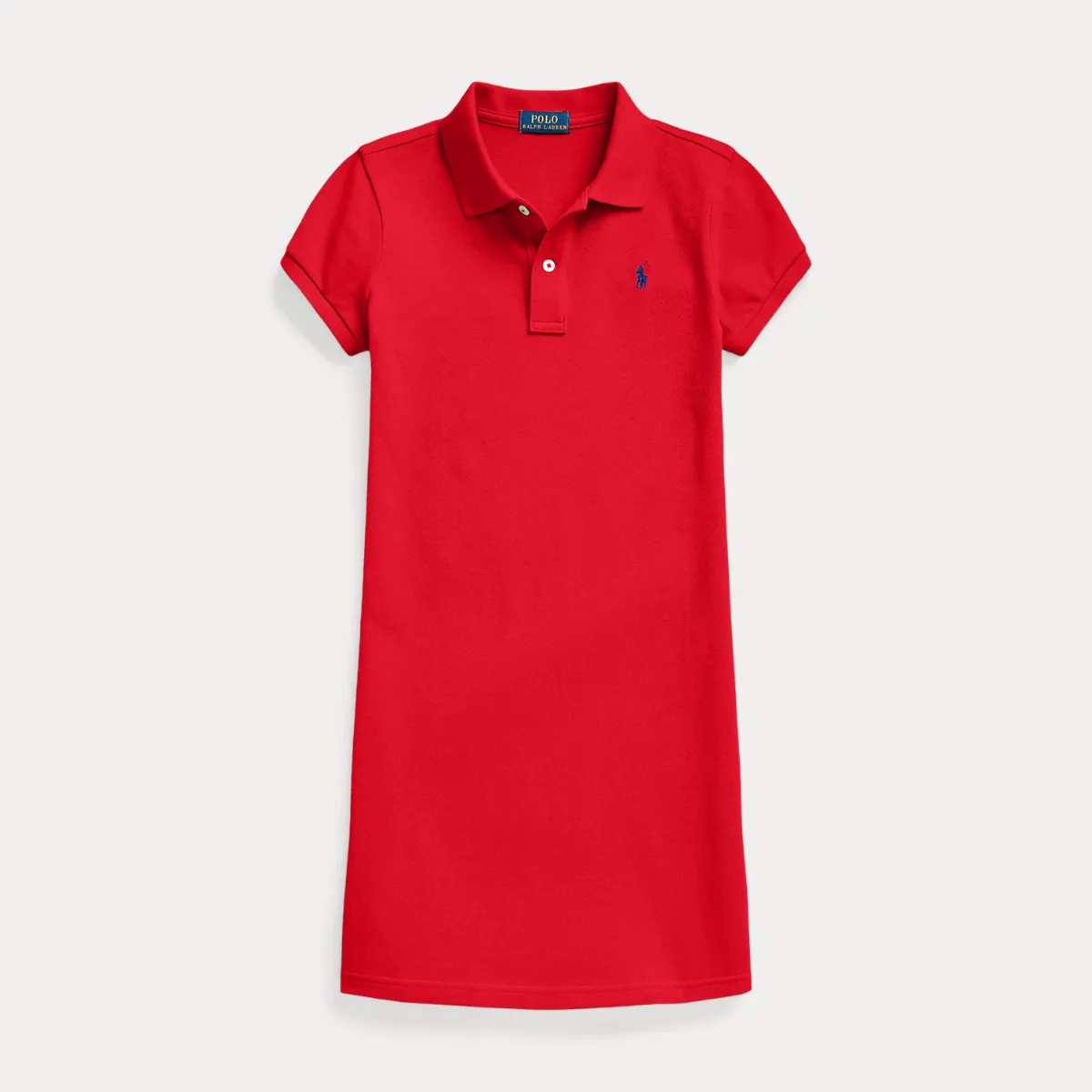 Cotton Mesh Polo Dress by Ralph Lauren