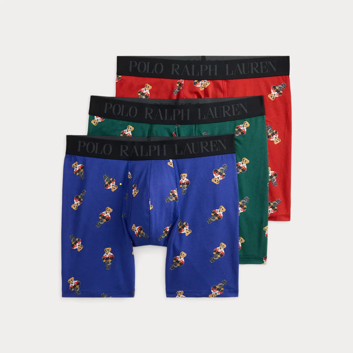 4D-Flex Polo Bear Boxer Brief 3-Pack by Ralph Lauren