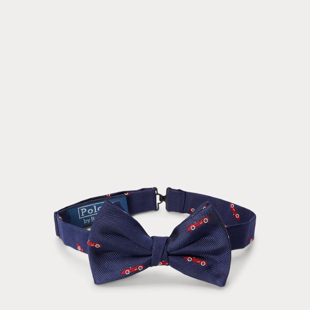 Car-Patterned Silk Bow Tie by Ralph Lauren