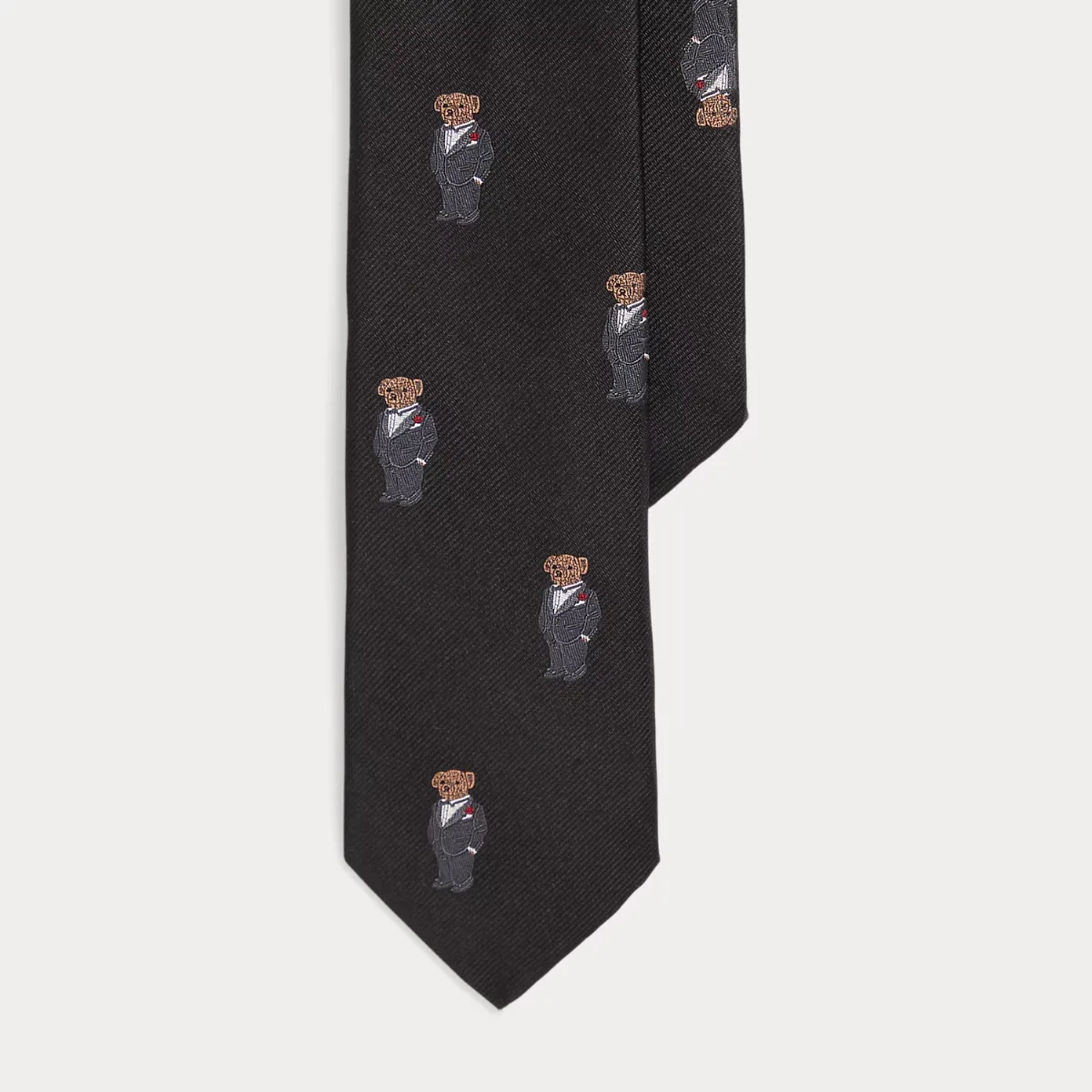 Polo Bear Silk Tie by Ralph Lauren