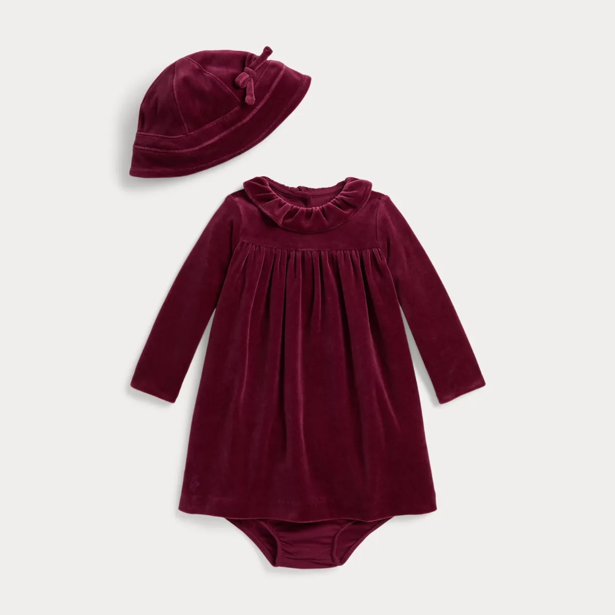 Velour Dress & Bloomer Set by Ralph Lauren
