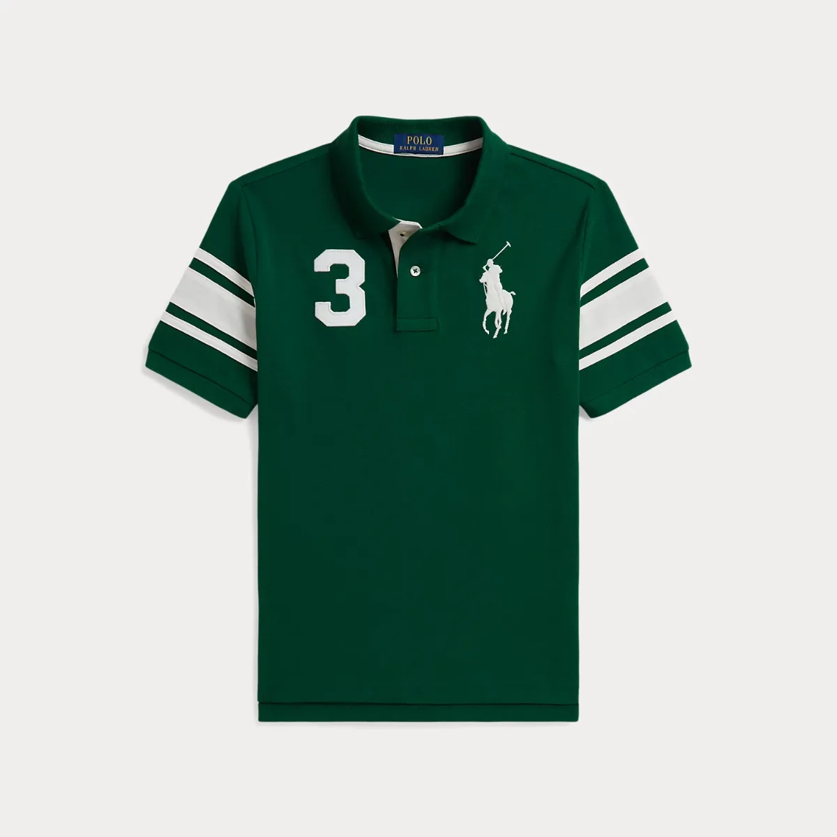 Big Pony Cotton Mesh Polo Shirt by Ralph Lauren