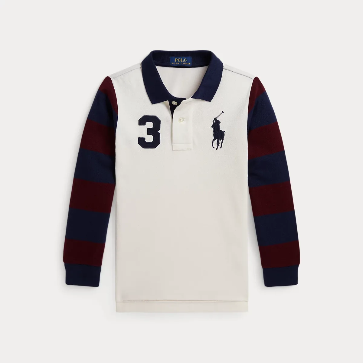 Big Pony Cotton Mesh Polo Shirt by Ralph Lauren