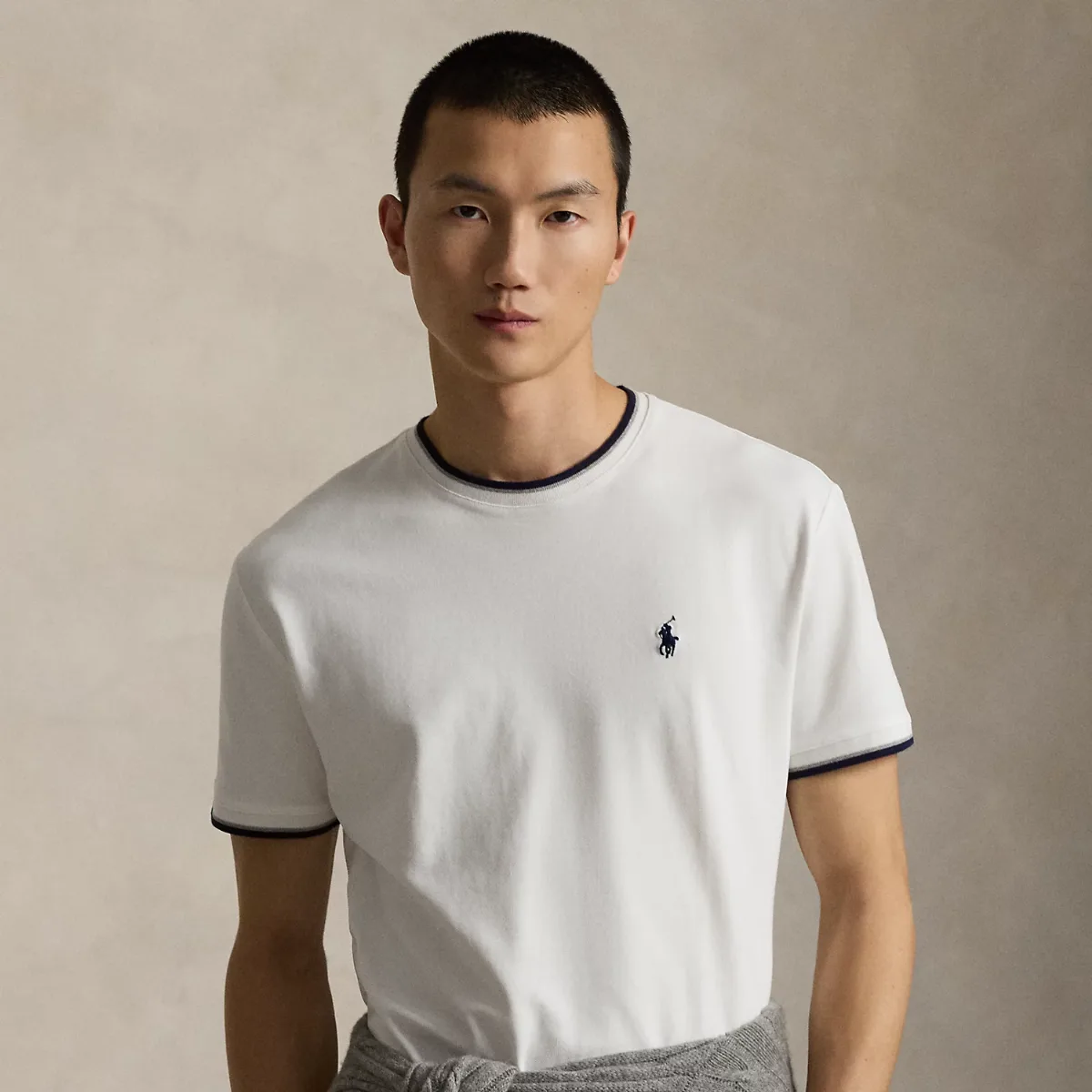 Classic Fit Stretch Mesh T-Shirt by Ralph Lauren