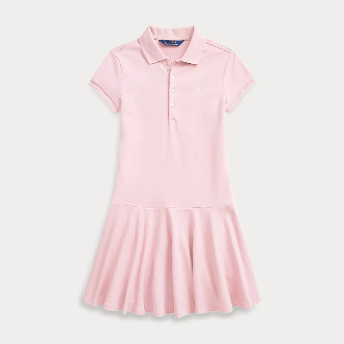 Stretch Mesh Polo Dress by Ralph Lauren
