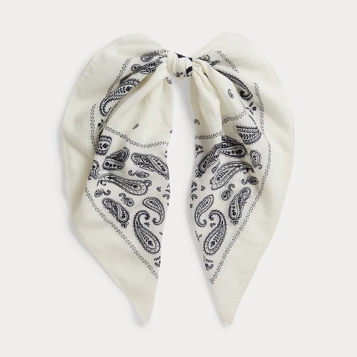 Logo Paisley Cotton Bandanna